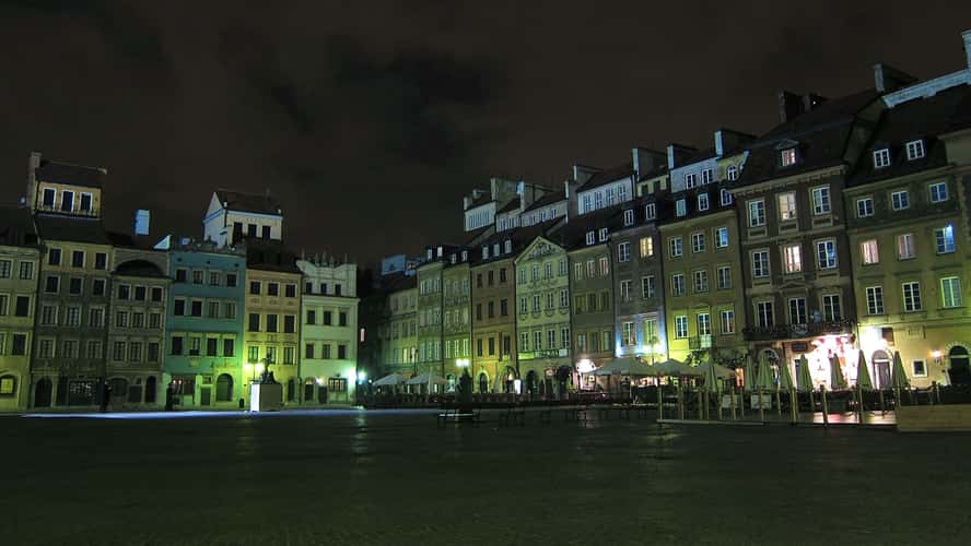 Old Town Market Place, Warsaw, Poland