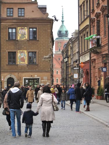 Old Town Market Place, Warsaw, Poland