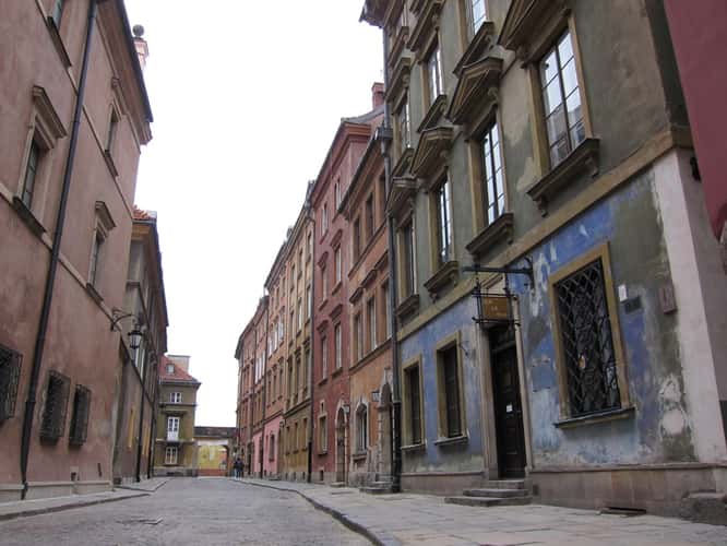 Old Town Market Place, Warsaw, Poland