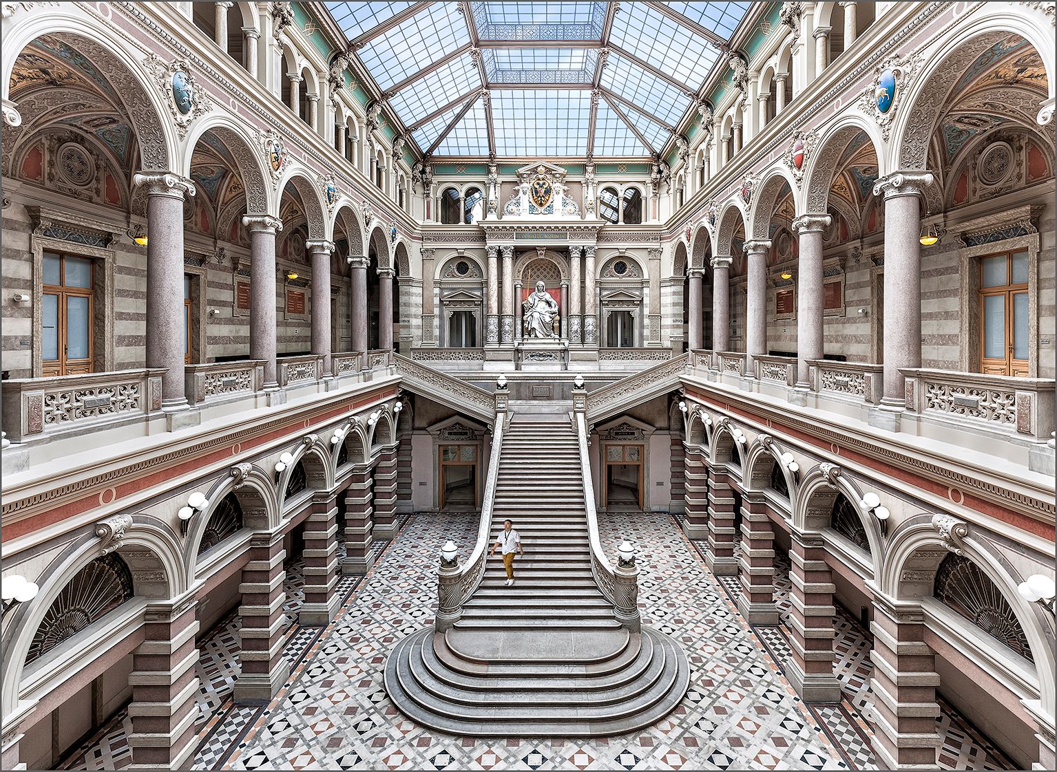 Palace of Justice in Vienna, Austria