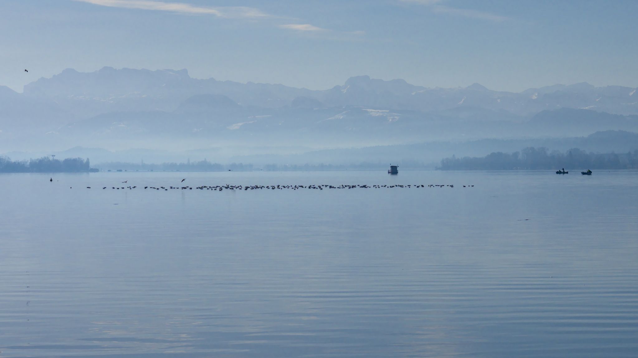 Panorama-Jetty, Greifensee, Schwerzenbach, Switzerland