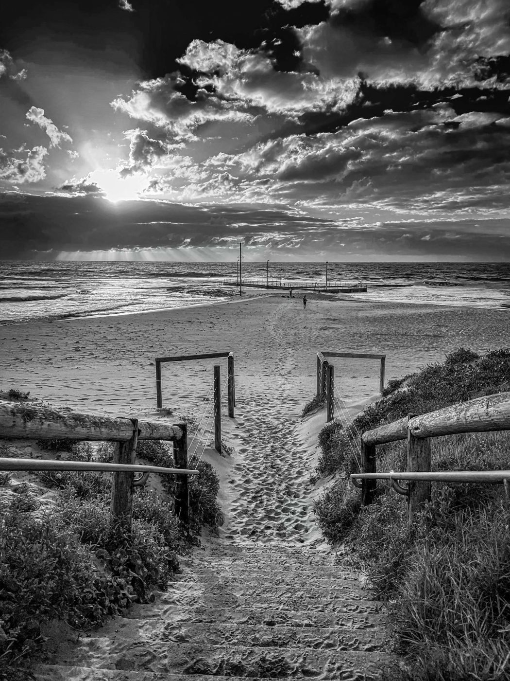 Pathway to the ocean Pool Mona Vale Sydney, Australia