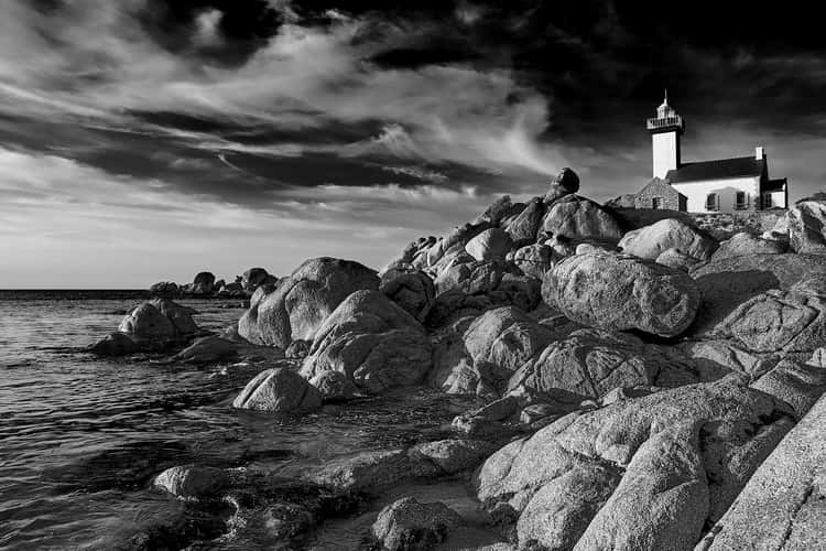 Lighthouse of Pontusval (Phare de Pontusval), Brittany