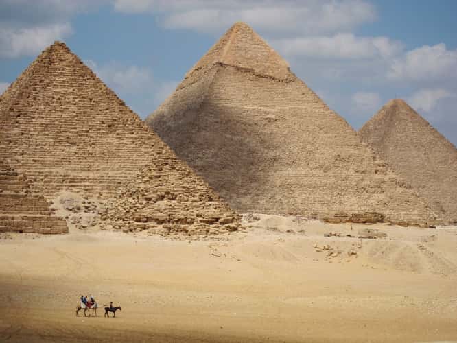 Pyramids Panoramic View