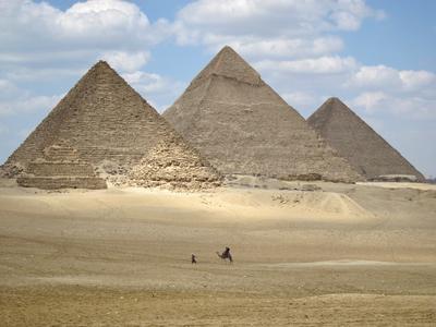 Pyramids Panoramic View