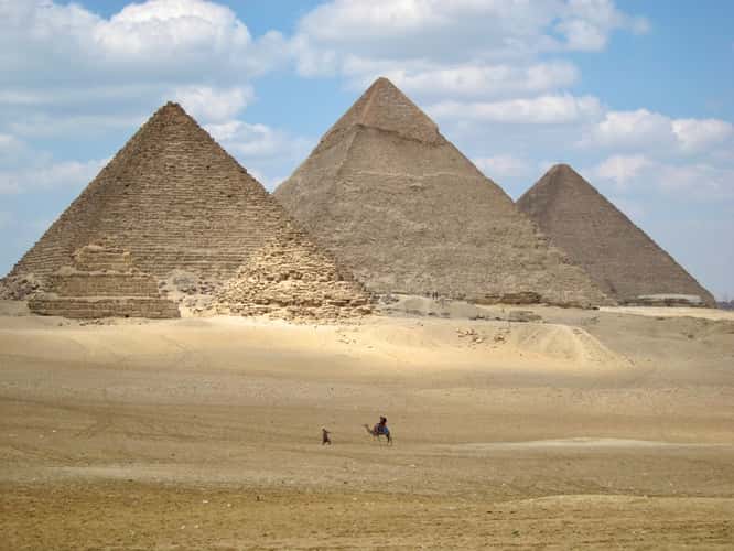 Pyramids Panoramic View