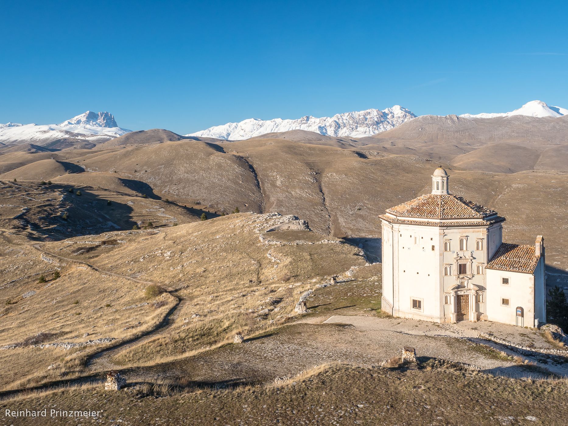 Santa Maria della Pietà church in Gran Sasso NP, Italy