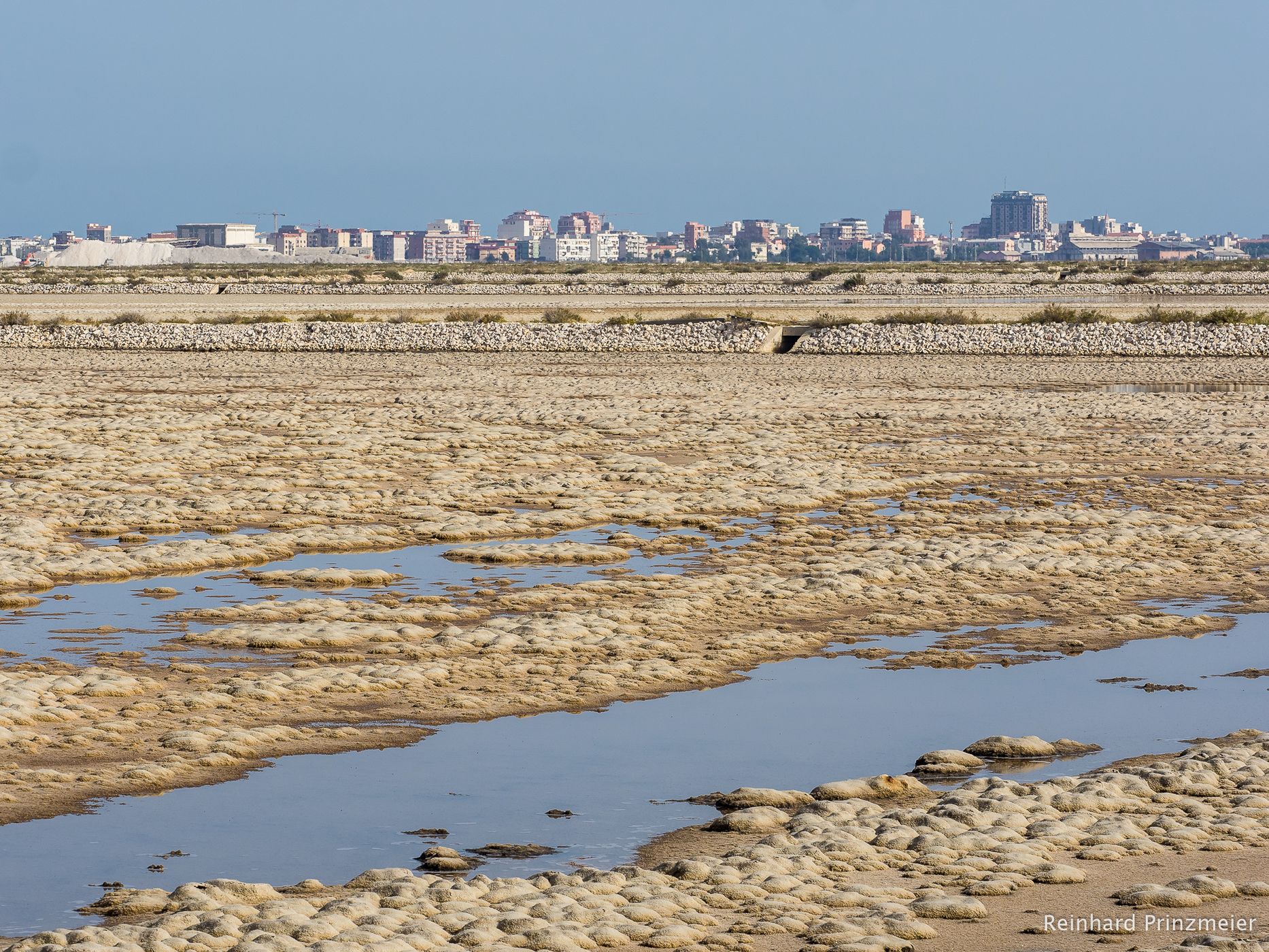 Salinas di Margherita di Savoia, Italy