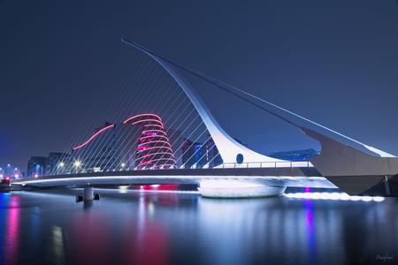 Samuel Beckett Bridge (Irish: Droichead Samuel Beckett), Dublin