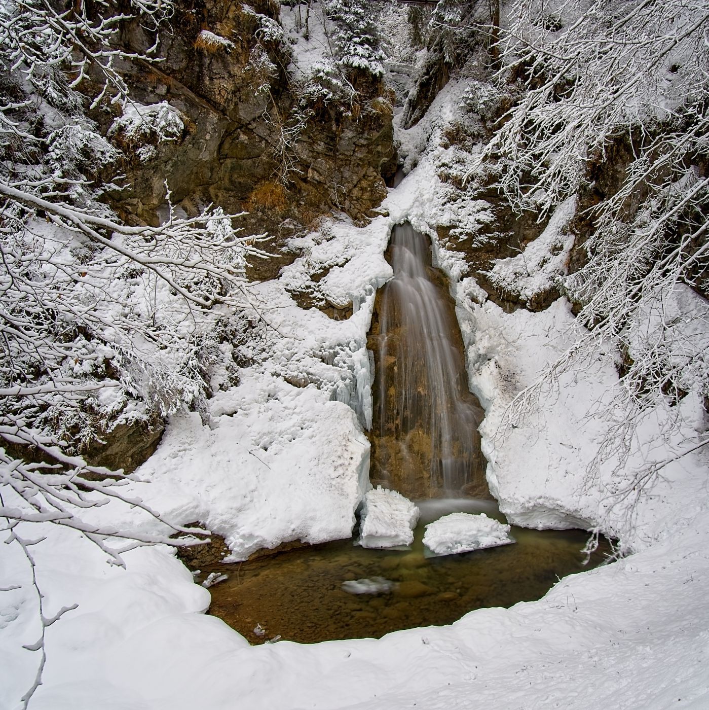 Schleifmühlklamm, Unterammergau, Germany