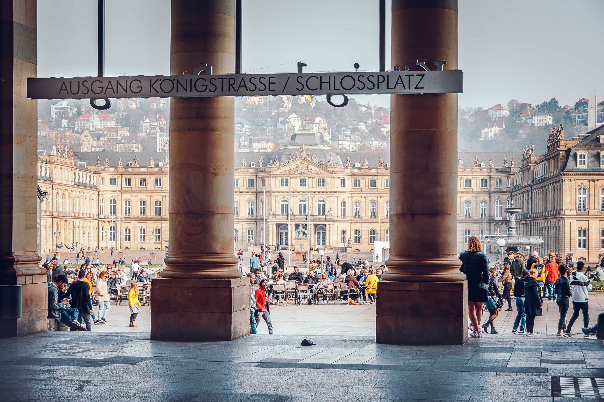 Schlossplatz Stuttgart, Germany