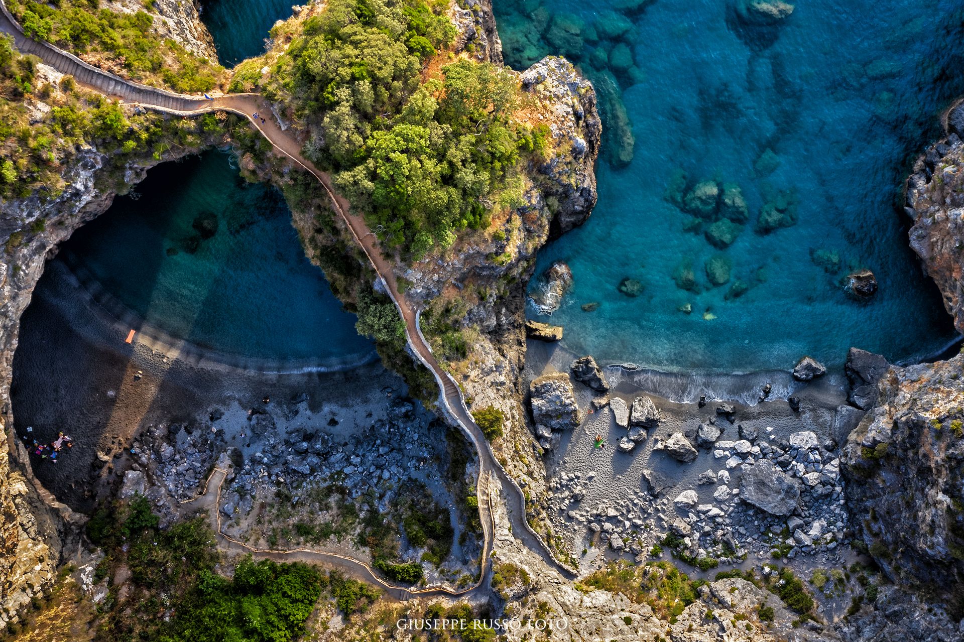 Shadow bathing, Italy