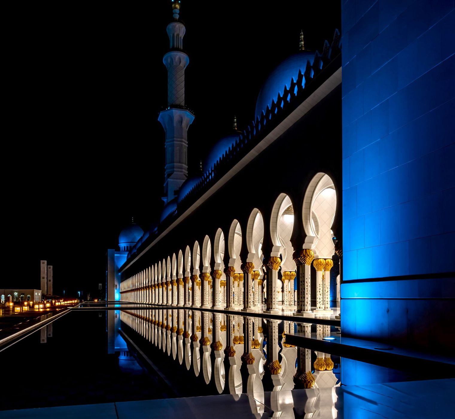 The Grand Mosque, Abu Dhabi, United Arab Emirates