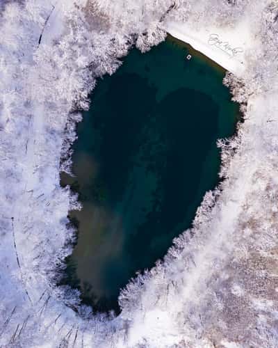 Sipovics tarn in winter