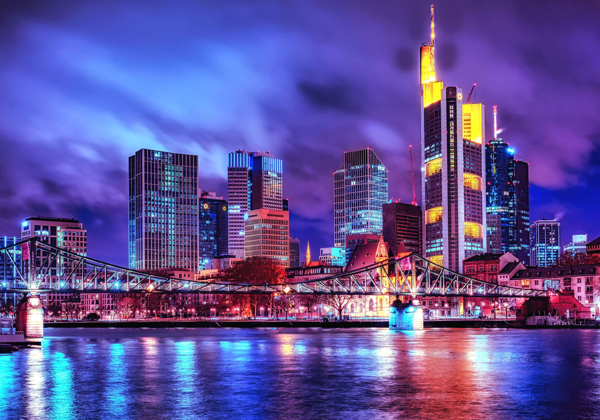 Skyline, Frankfurt am Main, Germany