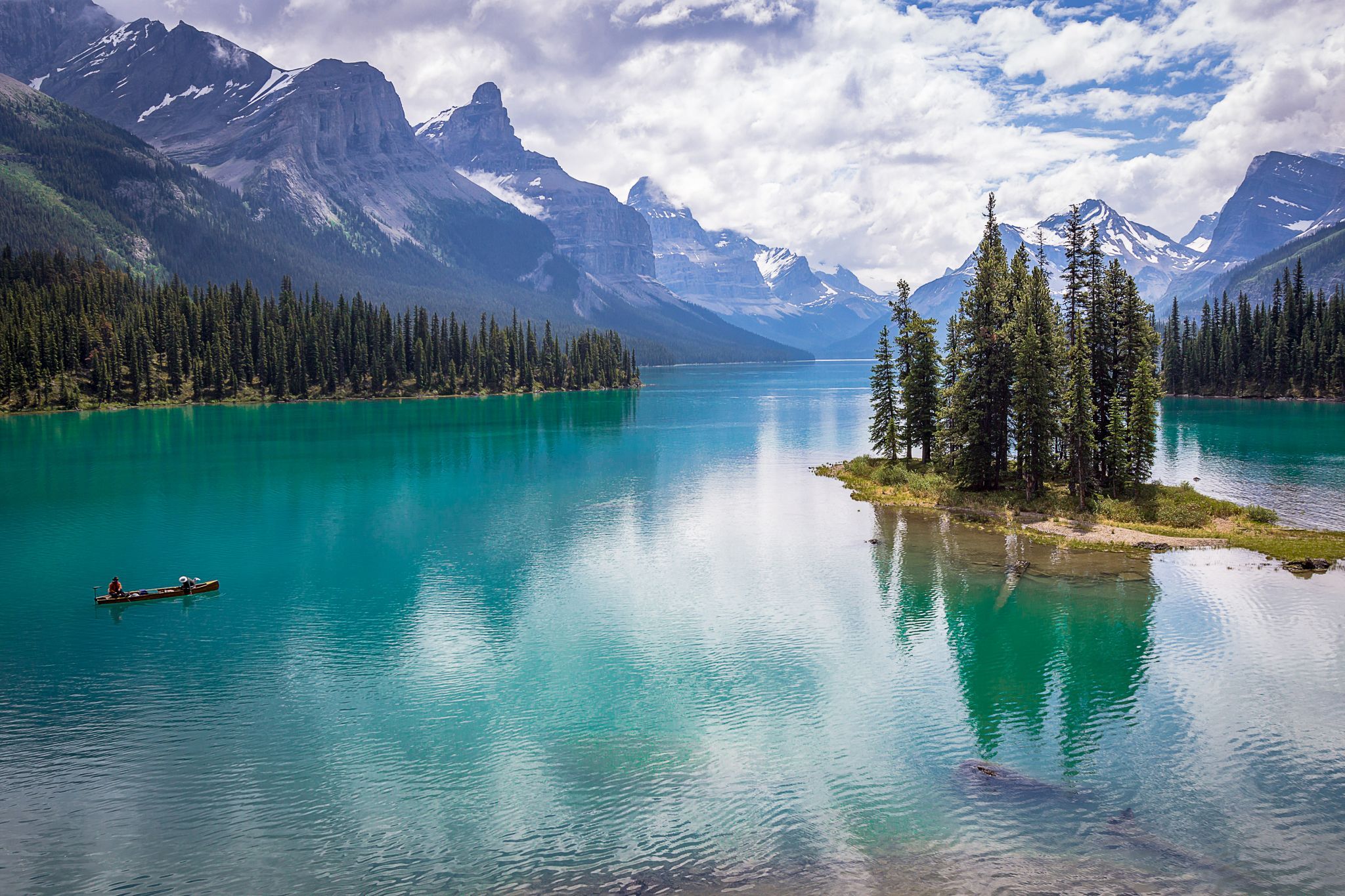 Spirit Island, Jasper National Park, Canada