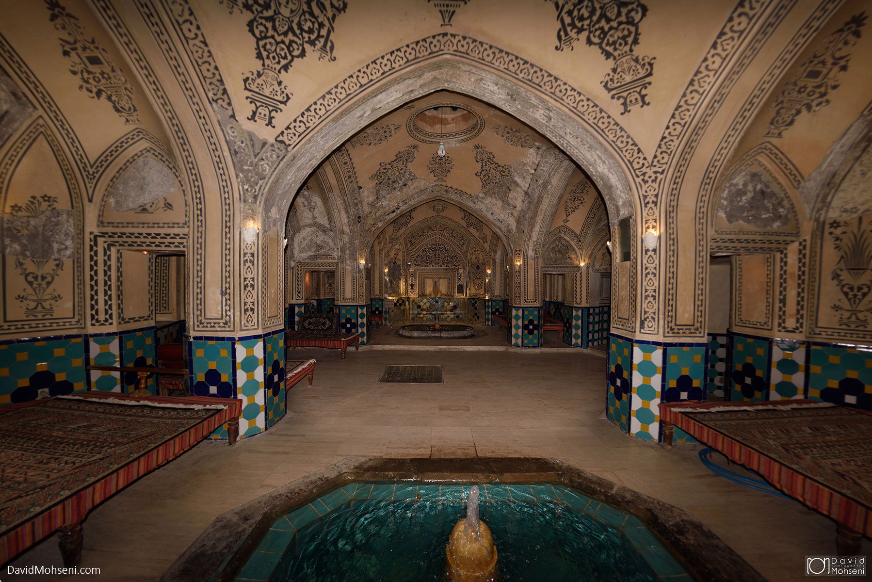 Sultan Amir Ahmad Bathhouse Kashan Isfahan Province Iran, Iran