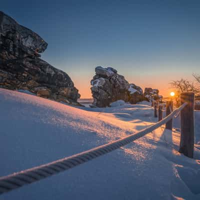 Teufelsmauer Thale Harz, Germany