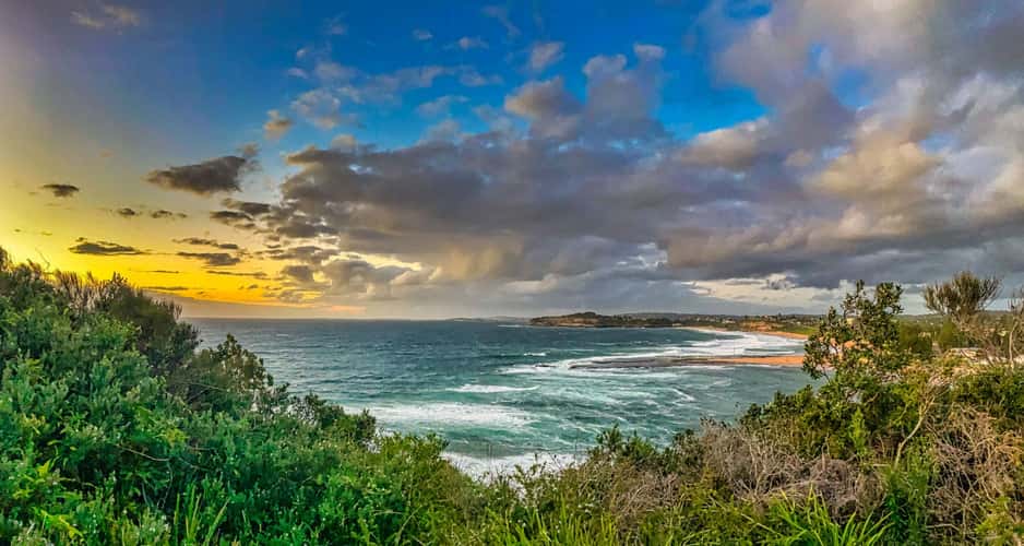 The Basin sunrise Mona Vale Northern Beaches Sydney