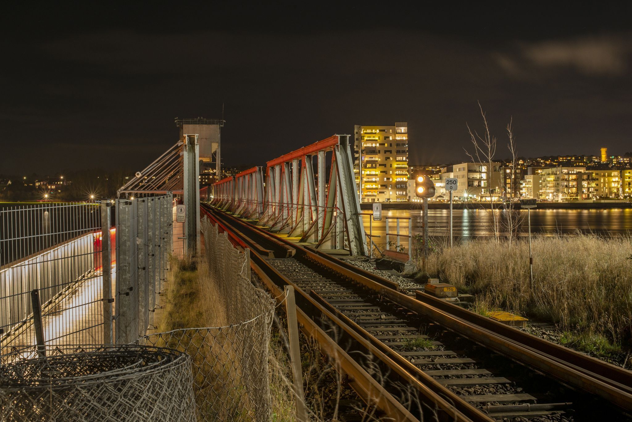 The old railway bridge, Denmark