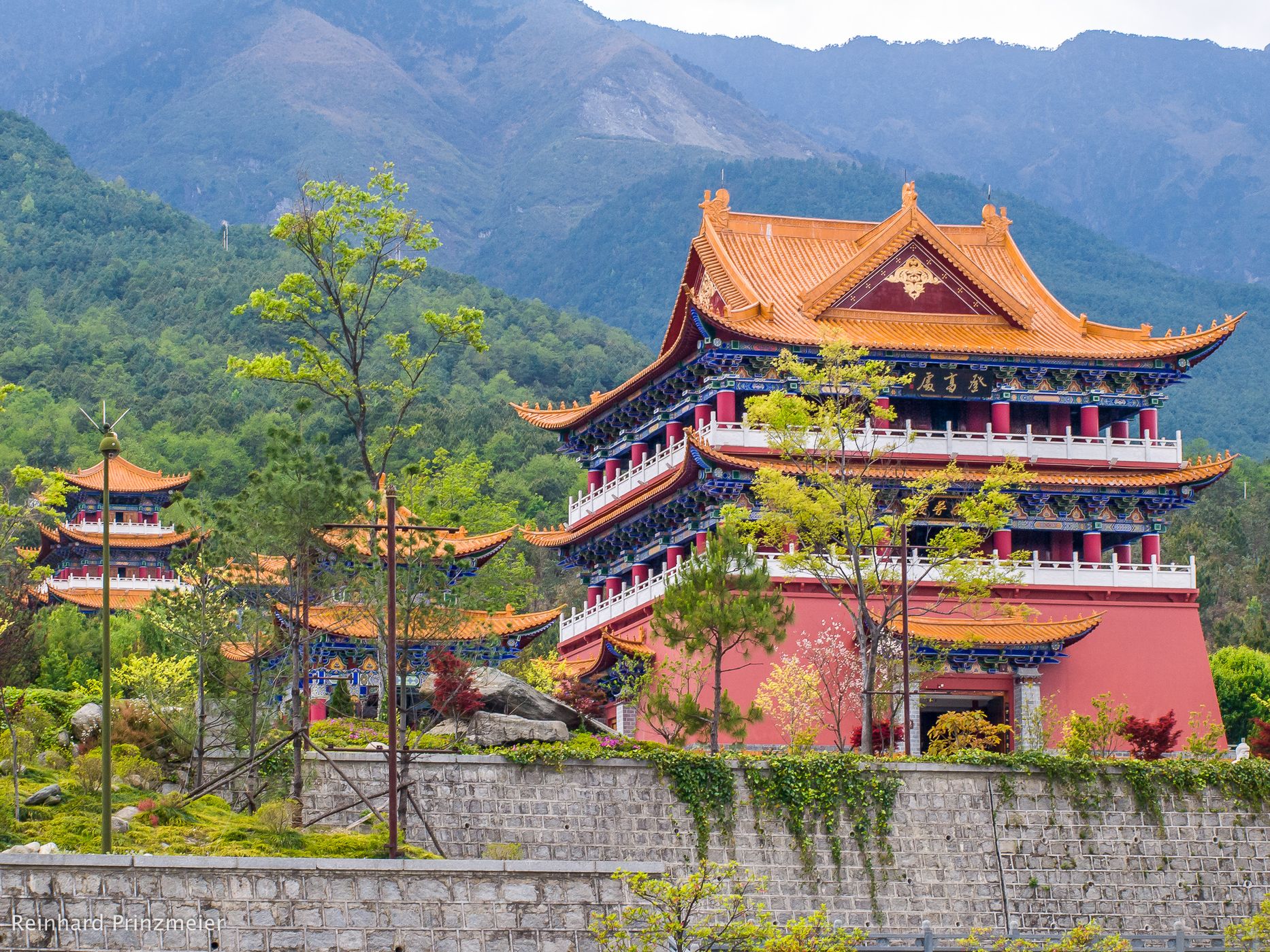 The Three Pagodas of Chong Sheng Temple, China