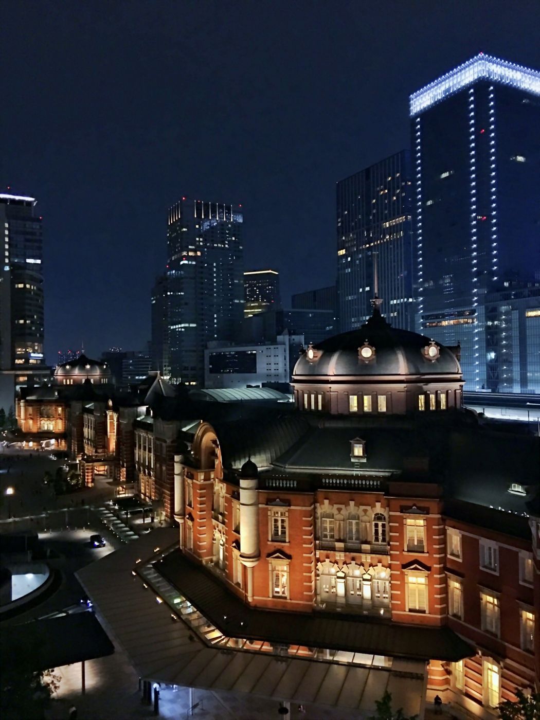 Tokyo Station from Kitte, Japan