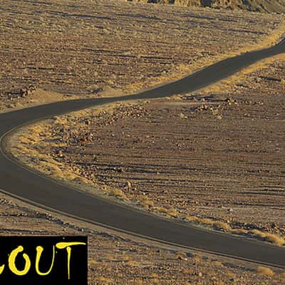 Ubehebe Crater Road, USA
