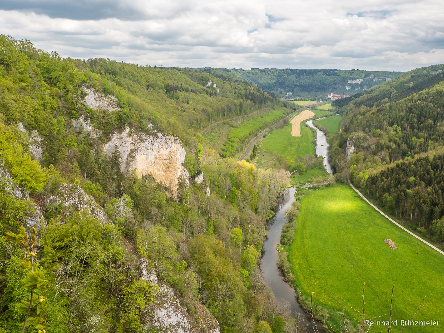 view from the Knopfmacherfelsen, Germany