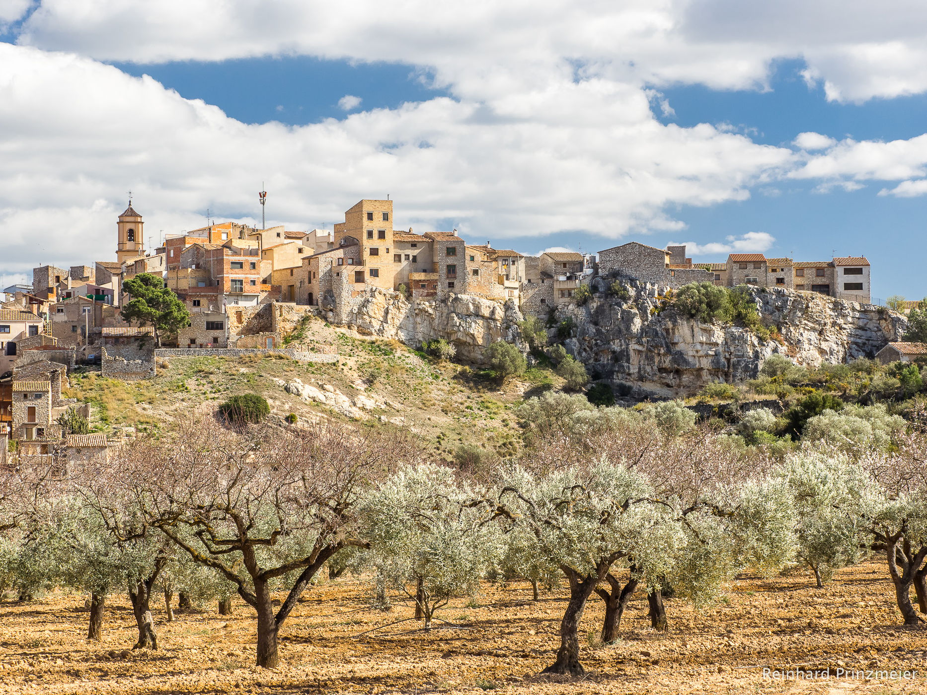View to El Pinell de Brai, Spain