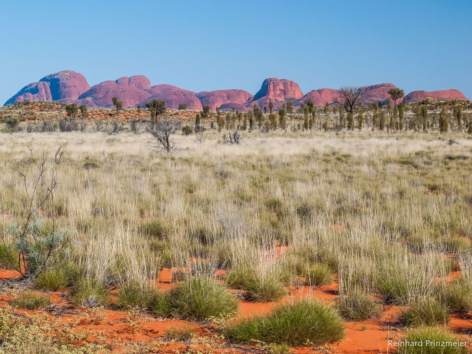 View to Kata Tjuta, Australia