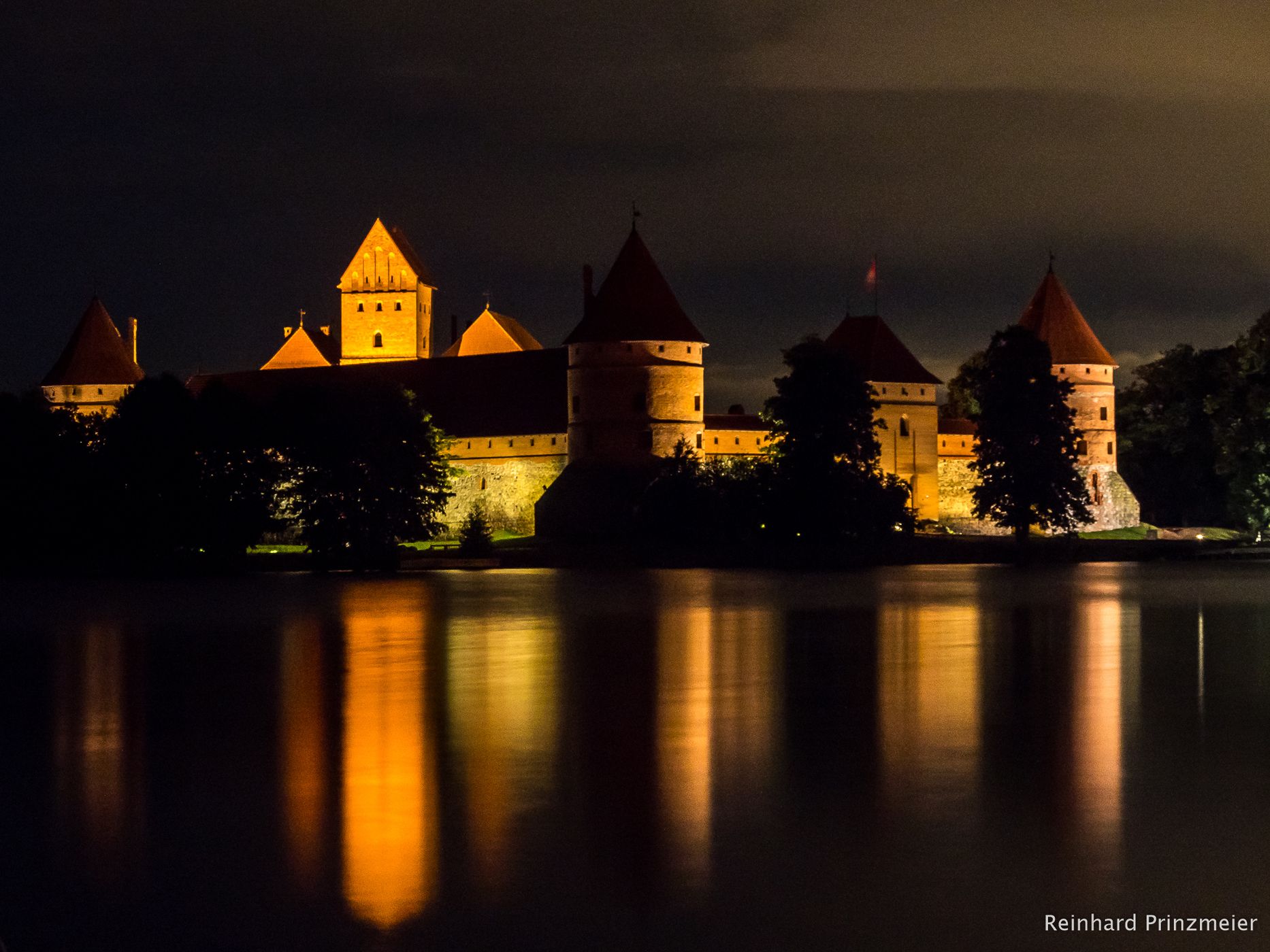 View to Trakai Castle, Lithuania