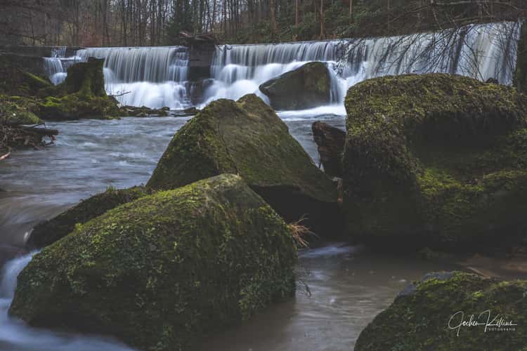 Wasserfall of Schwarzen Ernz
