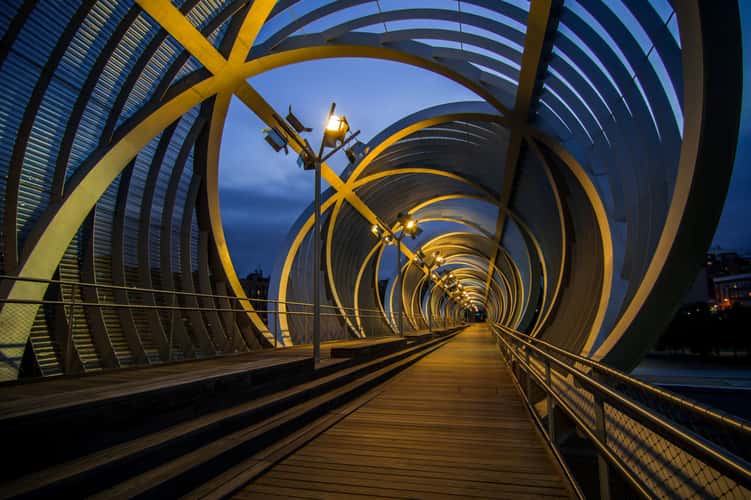 Arganzuela Footbridge, Madrid