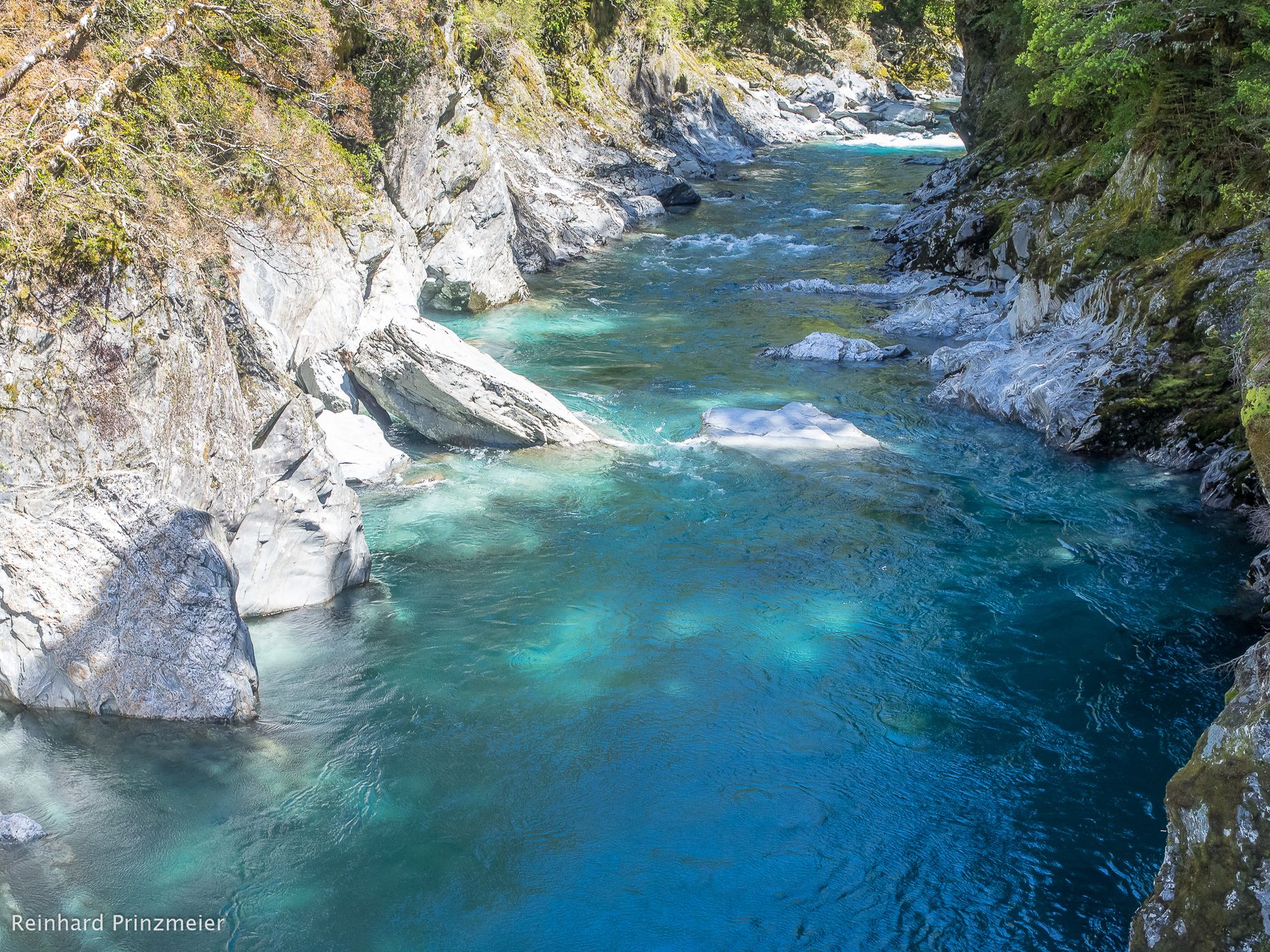 Blue Pools Haast Pass, New Zealand