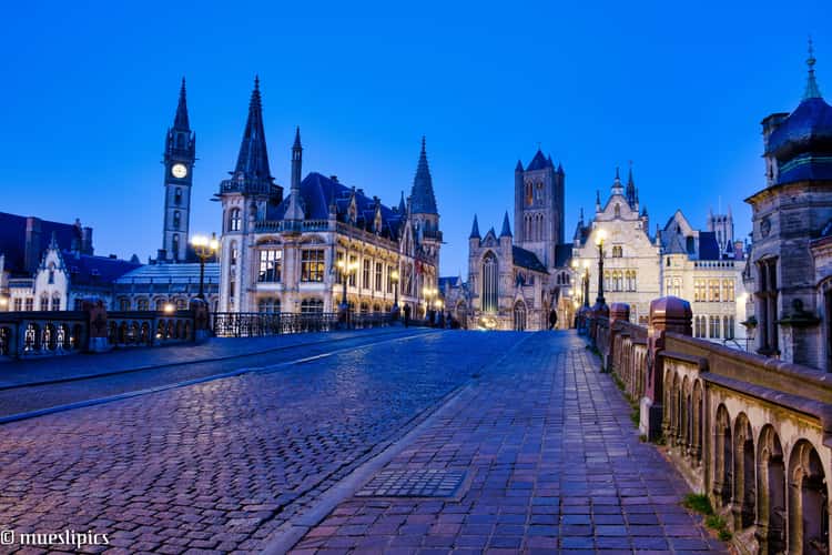 Bridge St-Michiels, Ghent
