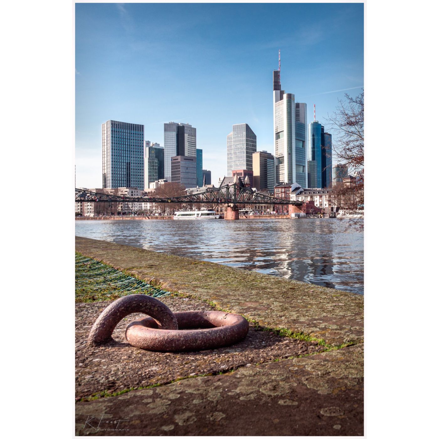 Brücke „Eisener Steg“, Frankfurt am Main, Germany