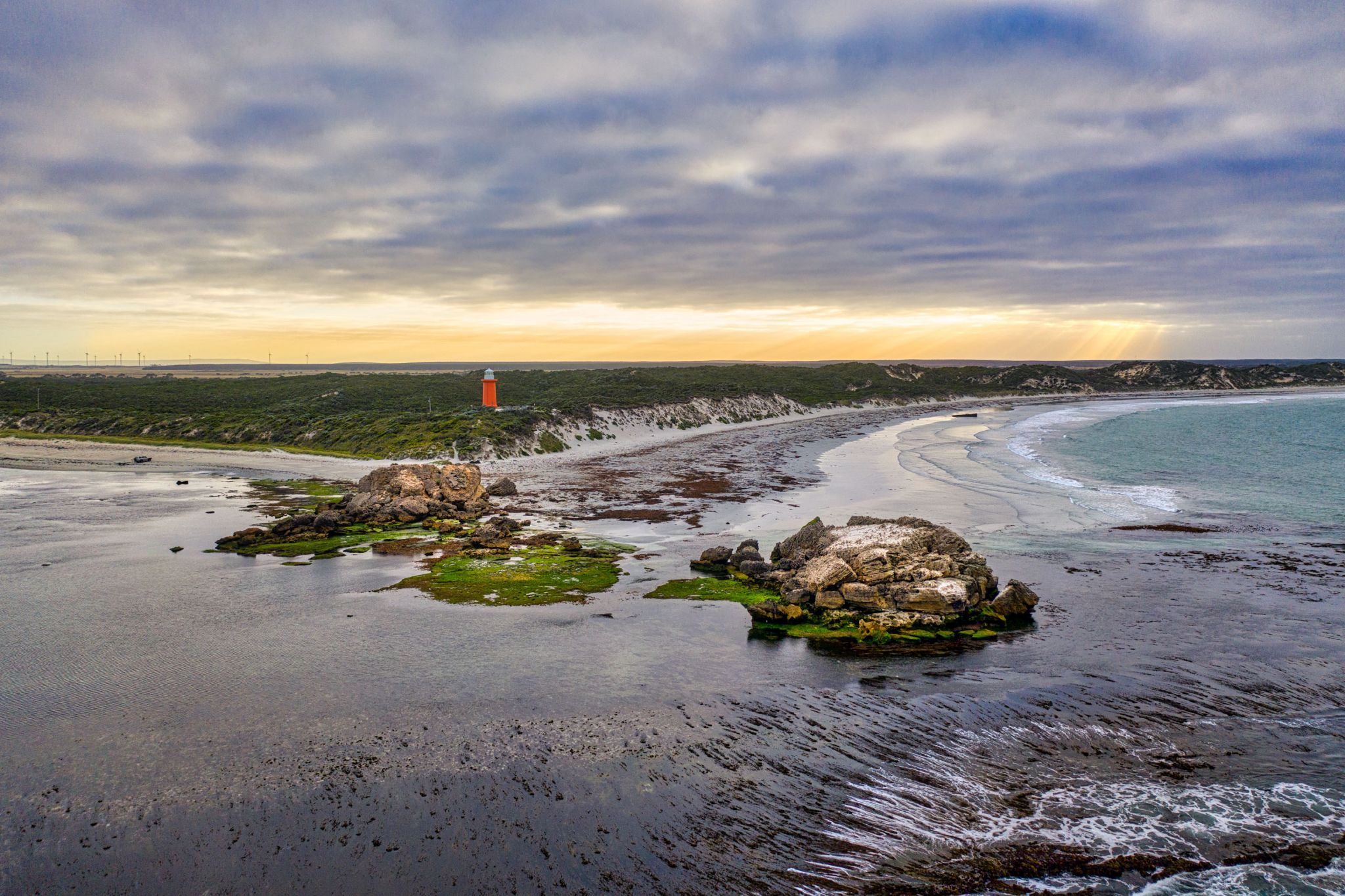 Cape Banks Lighthouse Carpenter Rocks South Australia, Australia