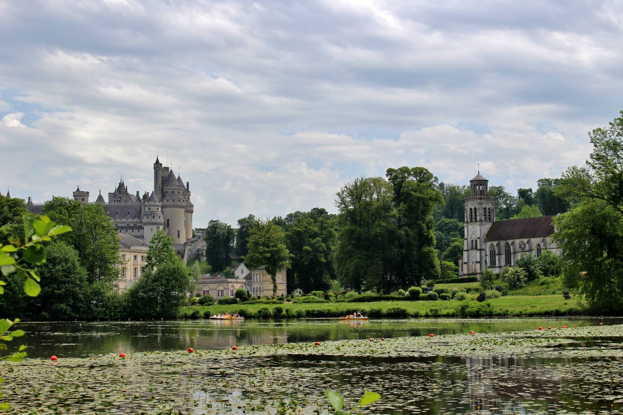 Castle of Pierrefonds, France
