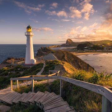 Castlepoint Lighthouse, New Zealand