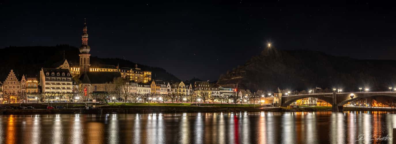 Reichsburg Cochem from Skagerak Bridge, Cochem