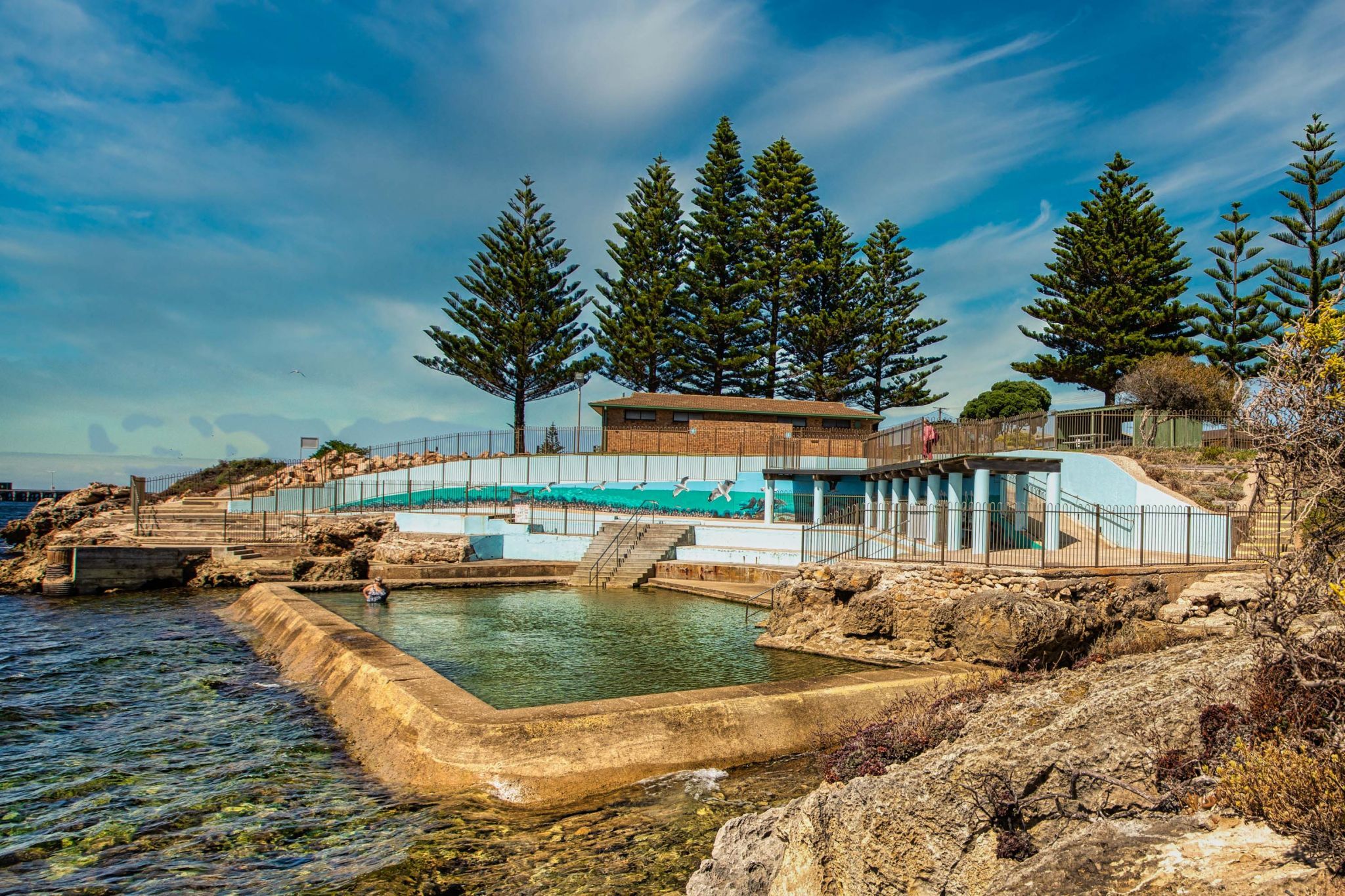Edithburgh Tidal Pool, Yorke Peninsula, South Australia, Australia
