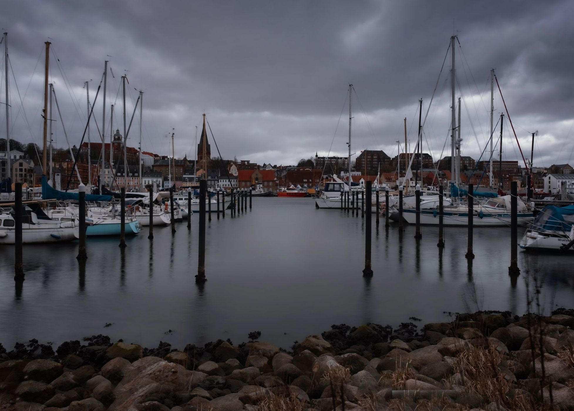 Flensburger Harbour, Germany