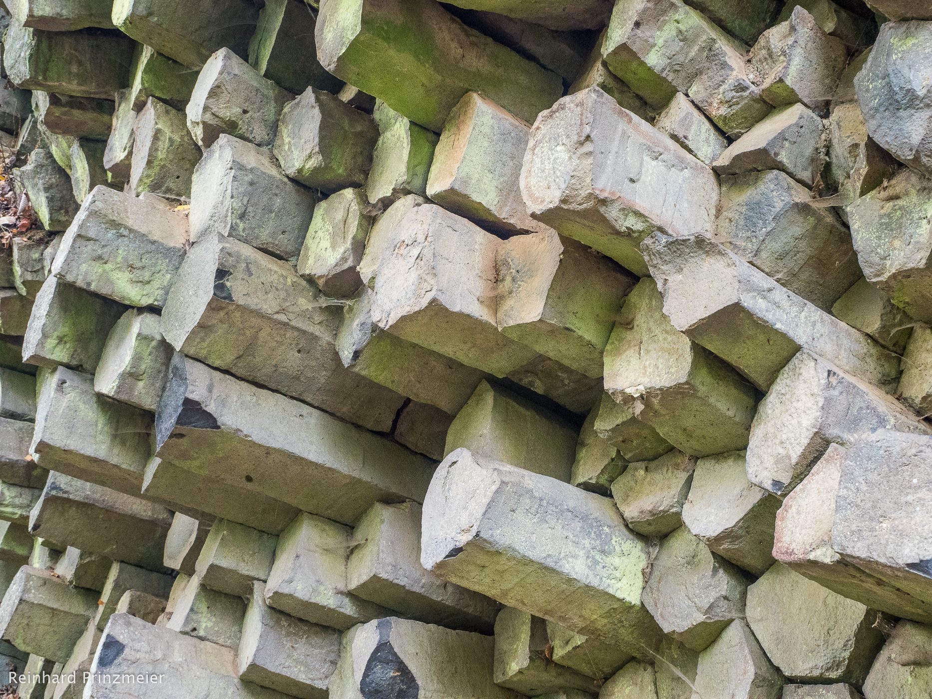 Gangolfsberg Basalt Prism Wall, Germany