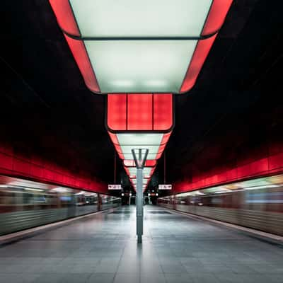 Hafencity Universität - Subway Station, Hamburg, Germany