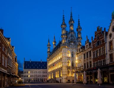 Historical Leuven Town Hall