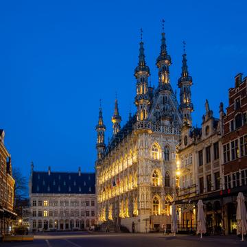 Historical Leuven Town Hall, Belgium