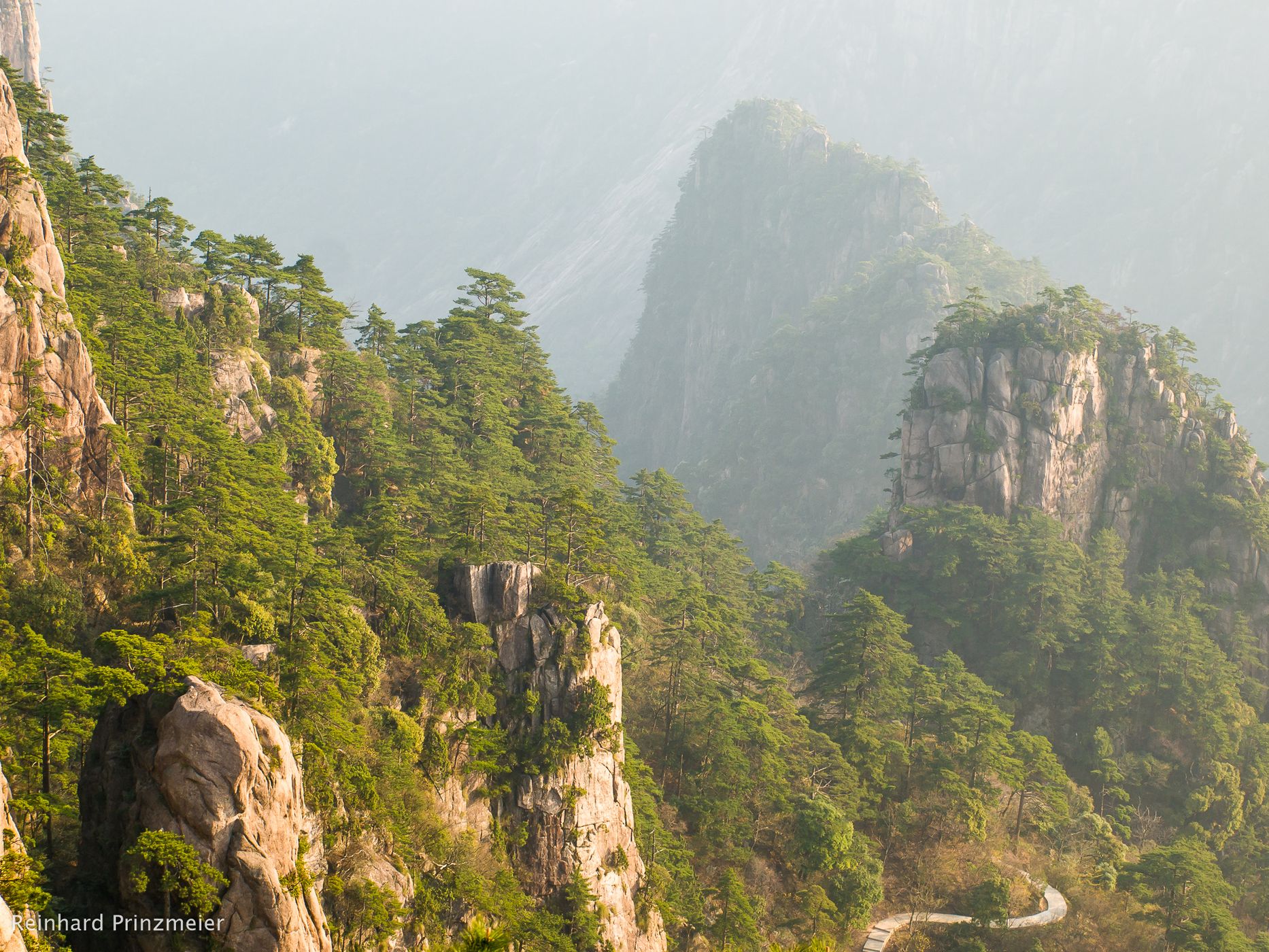 Huangshan mountain, China