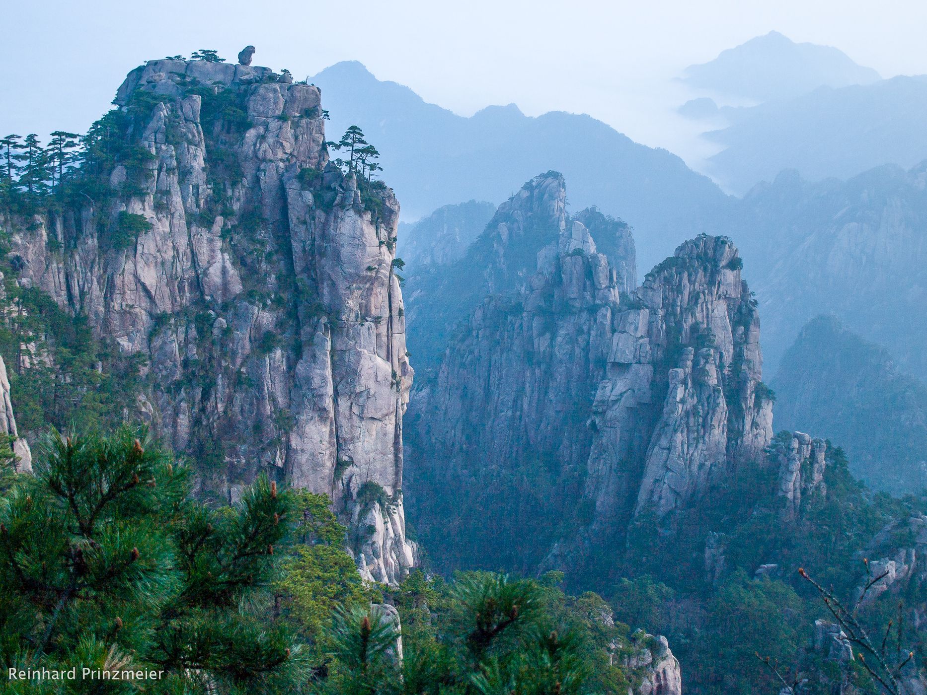 Huangshan mountain, China