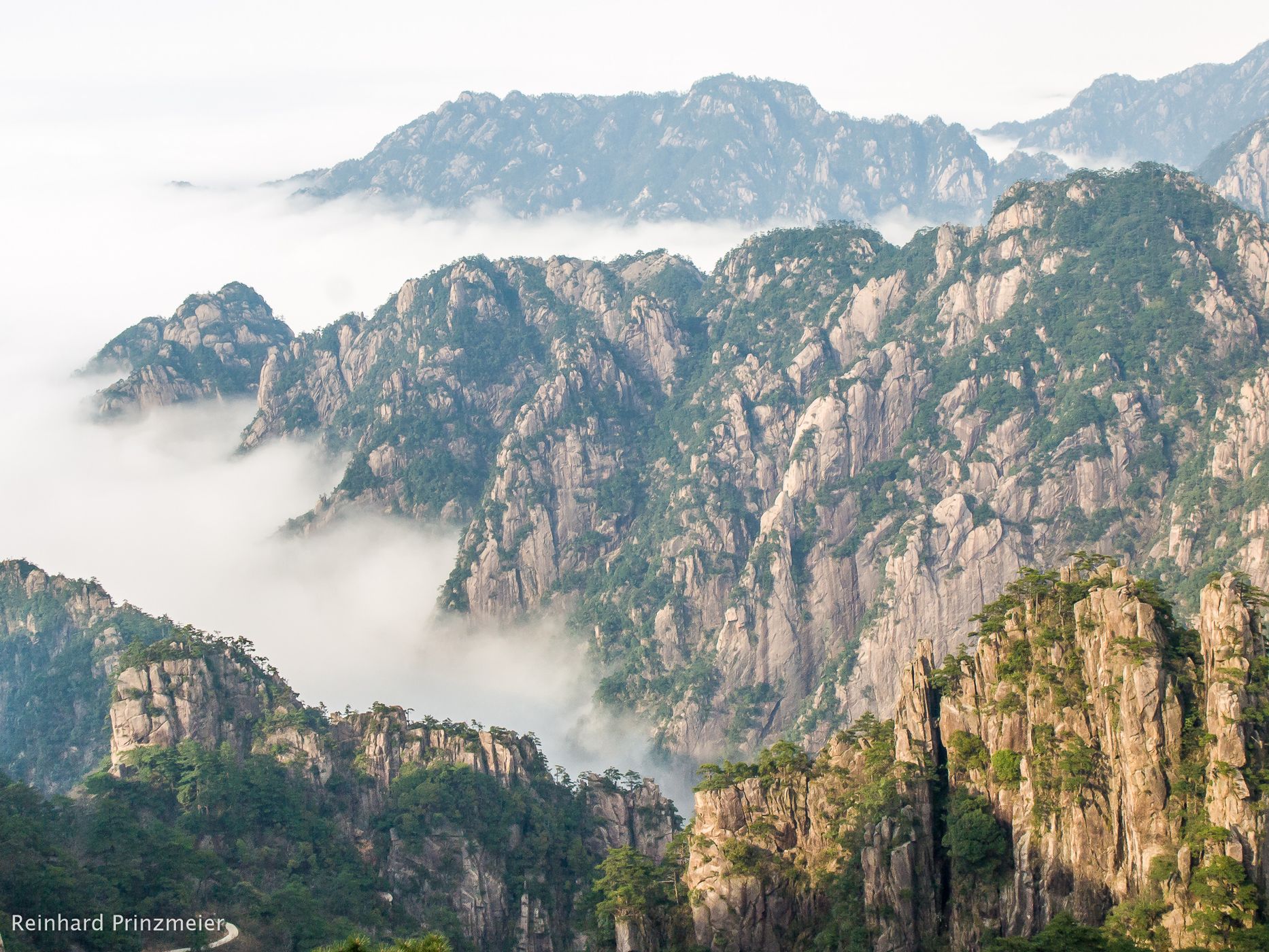 Huangshan mountain, China
