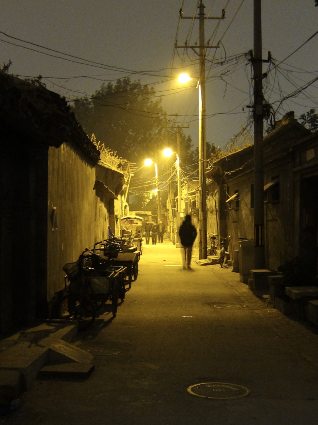 Hutong near Andingmen Inner Street, China